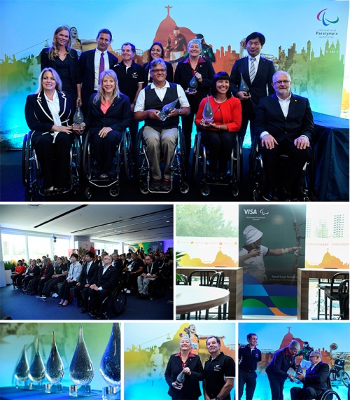 IPC Hall of Fame posthumous inauguration of the late Neroli Fairhall in Rio during the Paralympic Games.